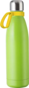 Thermotrinkflasche RETUMBLER-myTOULON - Hellgrün, Ring farbig als Werbeartikel