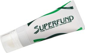 Double Care Tube mit Sonnencreme und Lippenbalsam als Werbeartikel