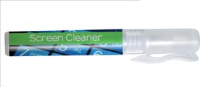 7 ml Spray Stick mit Brillen- und Bildschirmreinigungsspray mit Etikettendruck als Werbeartikel