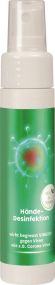 Hand-Desinfektionsspray in 50 ml Sprayflasche Slim - wahlweise mit Loopi - inkl. individuellem 4c-Etikett