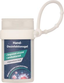 Hand-Desinfektionsgel in 50 ml Flasche - inkl. "Loopi"