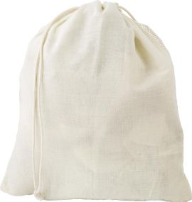 Organic cotton fruits and vegetables bag Freddy als Werbeartikel