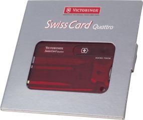 Victorinox SwissCard Quarttro als Werbeartikel