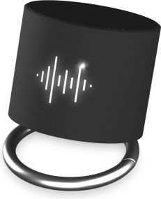 SCX.design S26 Lautsprecher Ring mit Leuchtlogo als Werbeartikel