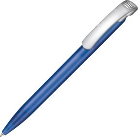 Ritter-Pen® Kugelschreiber Clear Frozen SI als Werbeartikel