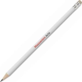 Bleistift mit Radiergummi als Werbeartikel