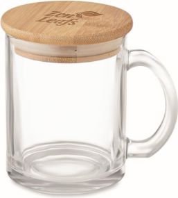 Becher aus recyceltem Glas 300 ml als Werbeartikel