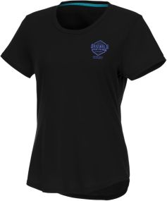 Damen T-Shirt Jade aus recyceltem GRS Material als Werbeartikel