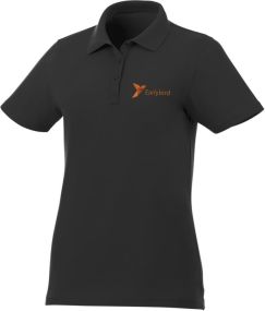 Damen Poloshirt Liberty mit individuelles Produkt-Branding als Werbeartikel