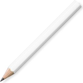 Staedtler Bleistift hexagonal, halbe Länge als Werbeartikel