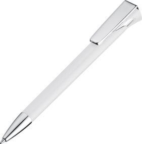 Kugelschreiber aus Kunststoff mit großem Clip als Werbeartikel