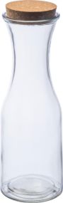 Glasflasche mit Korkdeckel, 1000 ml als Werbeartikel