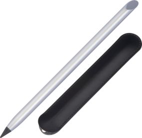 Tintenloses Schreibgerät aus Alumimium mit Graphit Mine als Werbeartikel