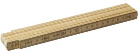 Holzglieder-Maßstab Plus 2 m mit Patentierung