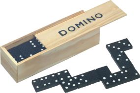 Klassisches Spiel Domino als Werbeartikel
