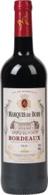 Rotwein Marquis Du Bois Bordeaux als Werbeartikel