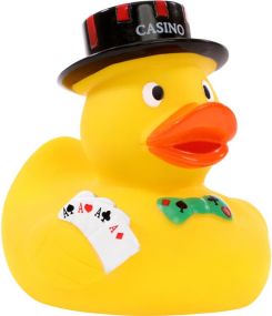 Quietsche-Ente Poker Ente als Werbeartikel