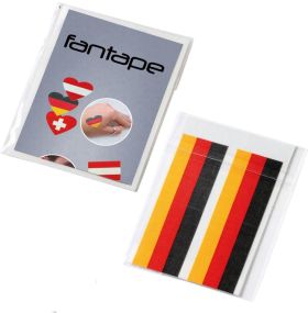 Fantape Rechteck 4er-Set Deutschland als Werbeartikel
