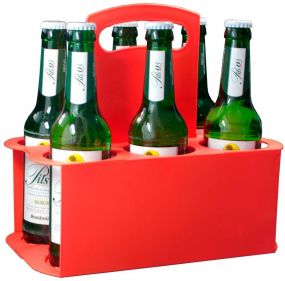 Bierflaschenträger Take 6 als Werbeartikel