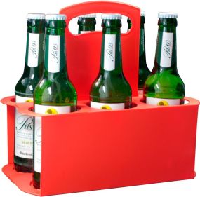 Bierflaschenträger Take 6 als Werbeartikel