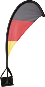 Autofahne Windsegel Deutschland als Werbeartikel