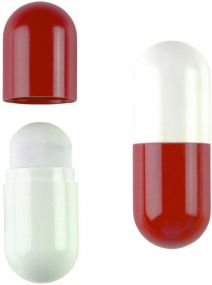 Radiergummi Pille als Werbeartikel