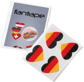 Fantape Herz 4er-Set Deutschland als Werbeartikel