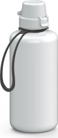 Trinkflasche School Colour inkl. Strap 1,0 l als Werbeartikel