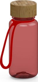 Trinkflasche Natural Colour inkl. Strap, 0,4 l als Werbeartikel