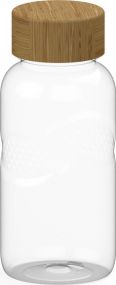 Trinkflasche Carve Natural klar-transparent 0,5 l als Werbeartikel