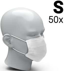 Mund-Nasen-Schutz 3-Ply - 50er Set als Werbeartikel