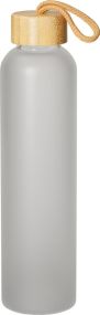 Glasflasche Bamboo 750 ml, Frosted