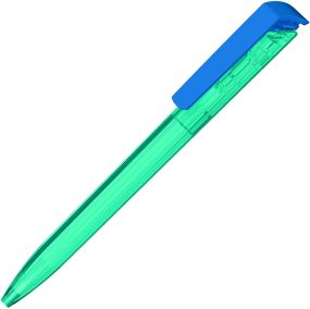 Klio Kugelschreiber Trias transparent/high gloss als Werbeartikel