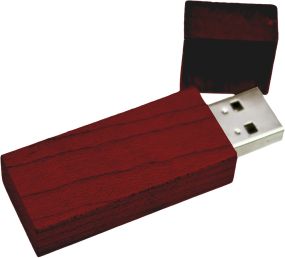 USB Stick 2 aus Holz, verschiedene Kapazitäten, USB 2.0