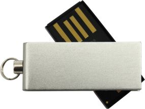 Memory-Stick Micro Twist, verschiedene Kapazitäten, USB 2.0 als Werbeartikel
