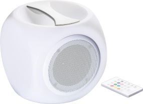 Bluetooth®-Lautsprecher mit Licht Reflects Malbork als Werbeartikel