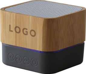 Bluetooth 5.0 Bamboo Lautsprecher als Werbeartikel