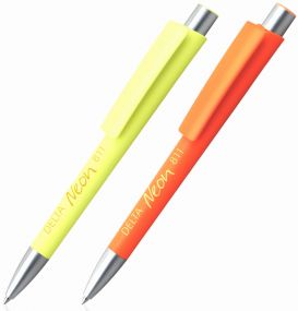 Kugelschreiber Delta Neon als Werbeartikel