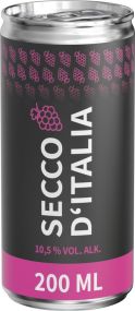 Secco, 200 ml, Smart Label (pfandfrei) als Werbeartikel