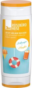 DuoPack Sonnenmilch LSF 30 + Handreinigungsgel (2x50 ml) als Werbeartikel