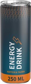 Energy Drink in der Dose, Fullbody als Werbeartikel
