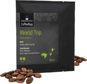 CoffeeBag - World Trip (Stark) - Premium Selection als Werbeartikel