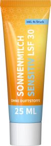 Sonnenmilch sensitiv LSF 30, 25 ml Tube