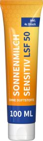 Sonnenmilch LSF 50 (sens.), 100 ml Tube als Werbeartikel
