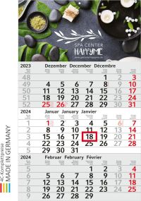 3-Monatswandkalender Budget 3 als Werbeartikel