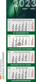4-Monatswandkalender Profil 4, Recycling als Werbeartikel