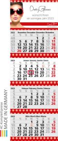 4-Monatswandkalender Quadro 4 als Werbeartikel
