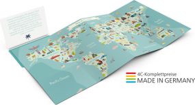 Individueller Faltplan Concept-Card Large 24, Recycling als Werbeartikel