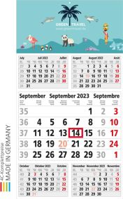 5-Monatswandkalender Budget 5 als Werbeartikel