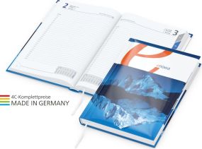 Buchkalender Manager Register, mit individuellem Einband
